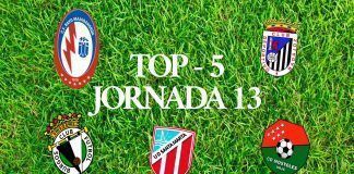 Top 5 jornada 13