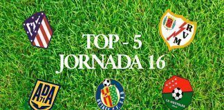 TOP 5 JORNADA 16