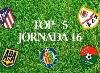 TOP-5 de la Jornada 16 TOP 5 JORNADA 16