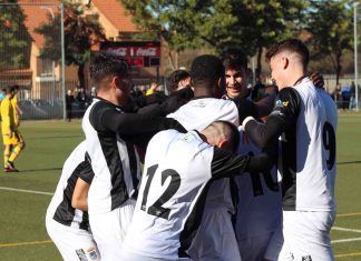 Victoria del CD Badajoz frente a la AD Alcorcón que acusó la polémica expulsión de Pablo