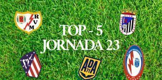 TOP 5 JORNADA j 23 buena