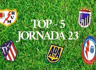 TOP 5 JORNADA j 23 buena