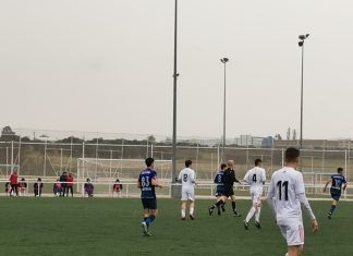 Reparto de puntos entre Móstoles URJC y Burgos CF
