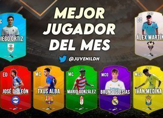Candidatos al jugador del mes de septiembre de la División de Honor