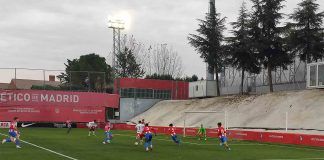 Atlético de Madrid 1 - 0 Rayo Majadahonda jornada 12 DH5