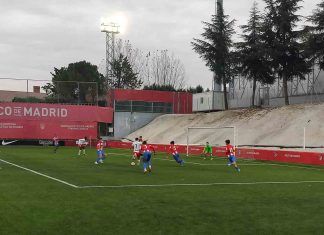Atlético de Madrid 1 - 0 Rayo Majadahonda jornada 12 DH5