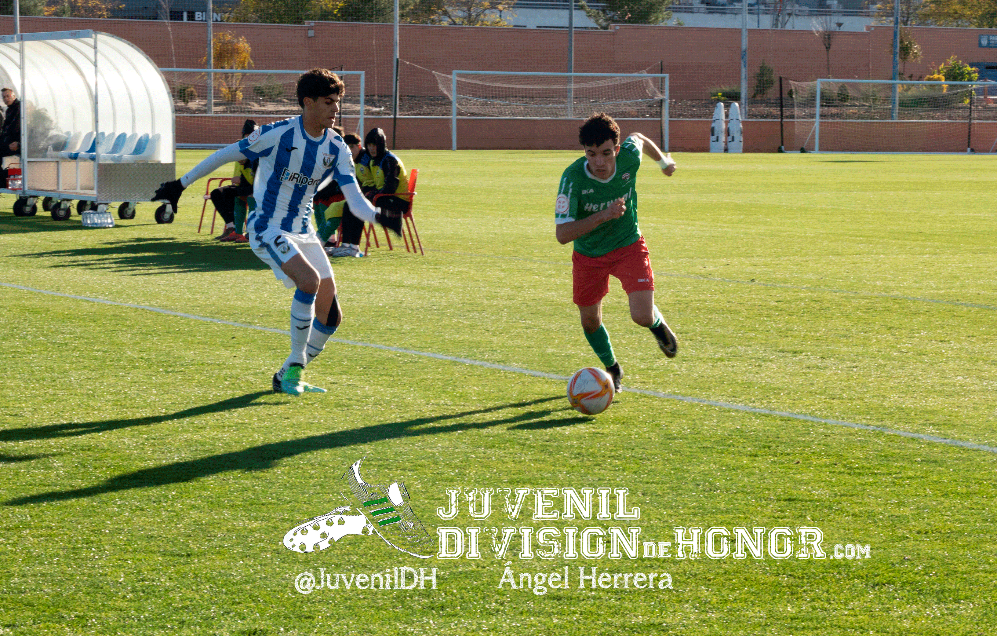 Leganés 1 - 1 Trival jornada 13 DH5 Juvenil División de Honor