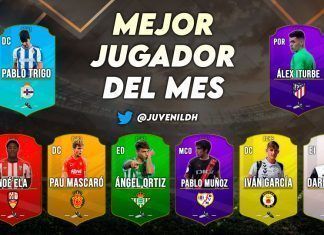 Candidatos al jugador del mes de octubre de la División de Honor