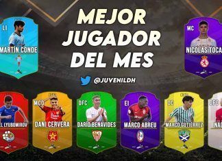 Candidatos al jugador del mes de diciembre de la División de Honor mejor del mes diciembre