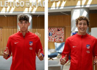 Raúl Girona y Nicolás Fernández refuerzan el Atlético Madrileño. Grupo 7, División de Honor, temporada 2022-23