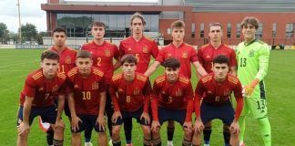 Alineación España sub19 amistoso 2021