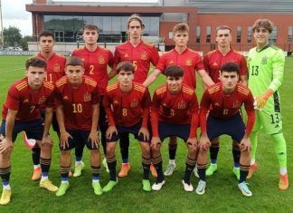 Alineación España sub19 amistoso 2021