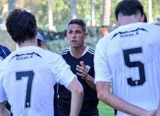 Entrnadaor Andrés Ramos, del Marbella Juvenil en la temporada 2022 2023