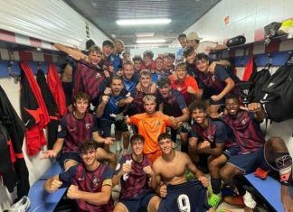 Jornada 6 DH3: El Zaragoza sigue líder pero Barcelona y Huesca le siguen de cerca