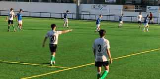 Racing de Santander en la jornada 10 contra el TSK Roces