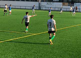Racing de Santander en la jornada 10 contra el TSK Roces