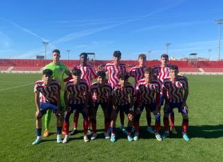Victoria del Atlético de Madrid en el derbi frente al CD Leganés Alineación Atlético de Madrid