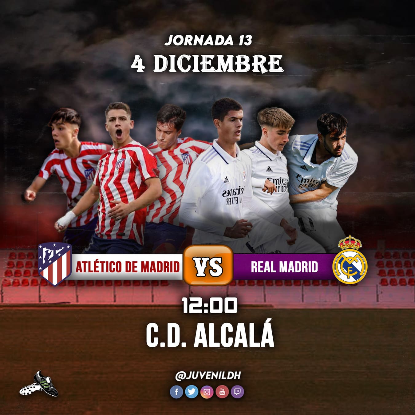 Los 5 motivos para ver el derbi entre Atlético y Real Madrid - Juvenil DH