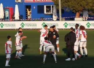Partido loco en La Dehesa acaba en empate Rayo Vallecano durante el partido ante el Getafe