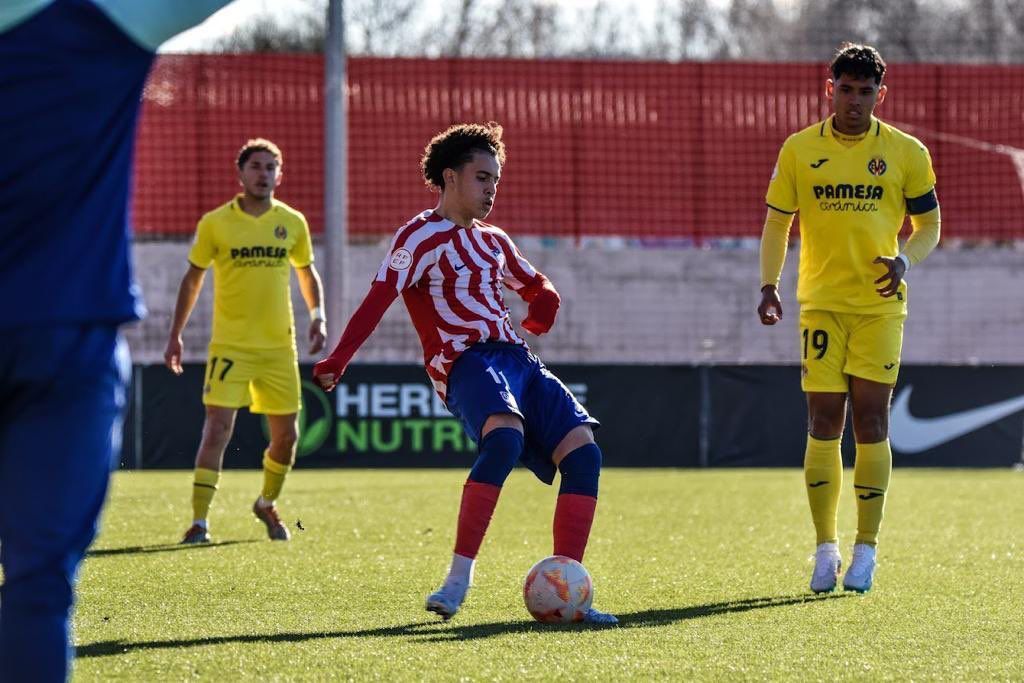 Adnane Bensaad en un partido contra el Villarreal.
