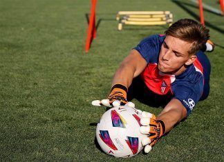 Sergio Mestre en la pretemporada del Atlético de Madrid Sergio Mestre en la pretemporada del Atlético de Madrid