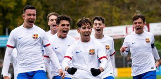 El Barça vence (0-3) al Shakhtar y sella su clasificación a la siguiente ronda de la UEFA Youth League. Goles de Nil, Dani y Albert Navarro.