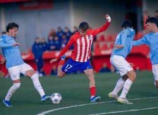 Negados con el gol…pero clasificados Atlético de Madrid - Youth League