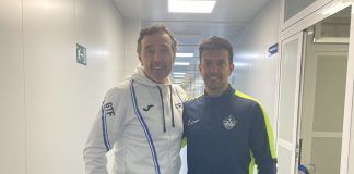 Pablo López junto a Álvaro González