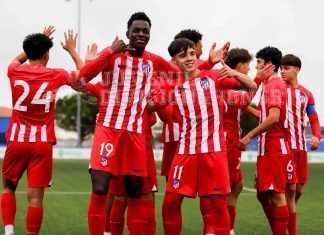 Victoria del Atleti en un partido igualado