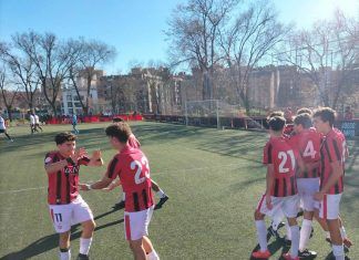 Thriller de seis goles en Ganapanes Thriller de seis goles en Ganapanes