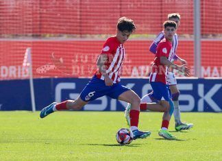 Darío Frey debuta con el filial rojiblanco
