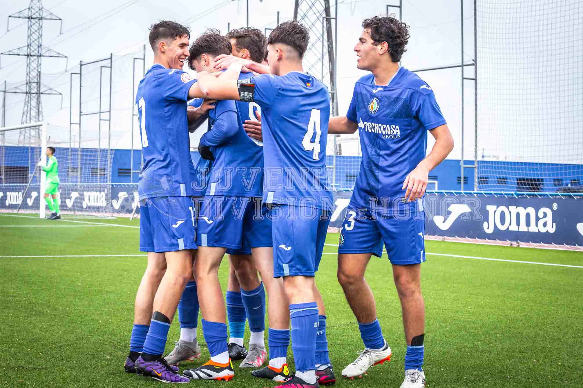 La imagen del 1-0. Galería de Fotos Getafe - Mérida