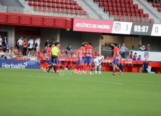 El Atleti acaricia la liga. Galería de Fotos Leganés - Alcorcón