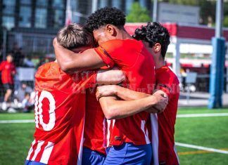El Atlético golea y pone rumbo a la Copa de Campeones
