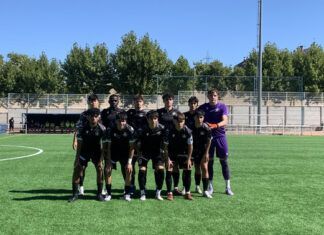 El Rayo Alcobendas gana al Fuenlabrada y se consolida en lo alto El equipo del Rayo Alcobendas que venció al Fuenlabrada