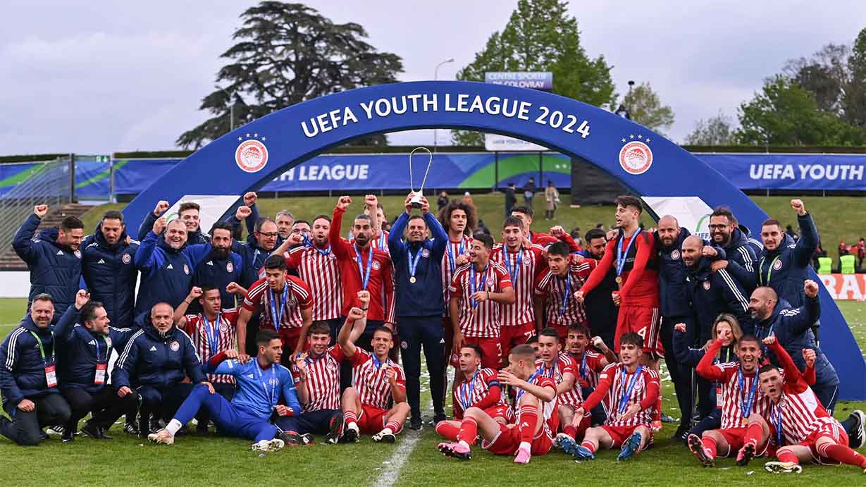 Olympiacos Campeon UEFA Youth League 23-24