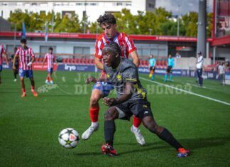 Atleti y Lille firman tablas en Alcalá. Galería de Fotos: Atlético de Madrid - Lille