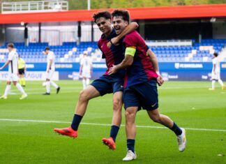 El Barcelona logra su primera victoria en Youth League
