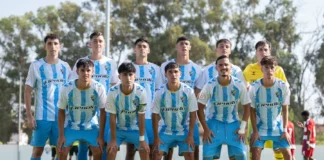 Once del Málaga en su primer partido de la temporada