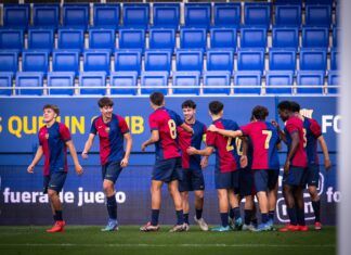 Barça contra Brest Youth League