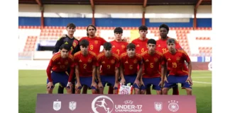 España gana frente a Noruega