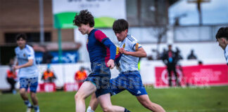 Marcos Parriego con el Barça Atlètic