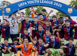 Ya se conocen los rivales de los equipos españoles en la UEFA Youth League