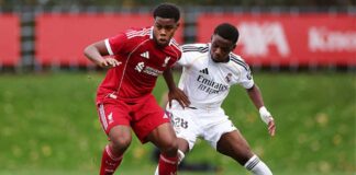 Ariel Nkoghe, cemento armado para el Juvenil A del Madrid