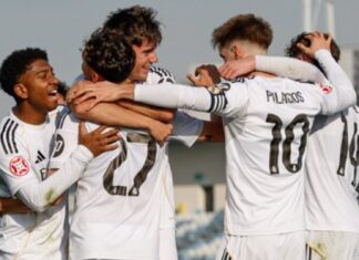 Dos genialidades dan la victoria al Real Madrid Castilla. Foto: cuenta de X del Real Madrid