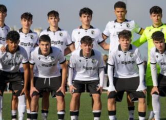 Empate insuficiente para Burgos y Unión Adarve. Foto: cuenta de X de la cantera del Burgos