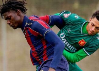 El Levante se clasifica en un duelo repleto de goles. Foto: cuenta de X del CF Damm
