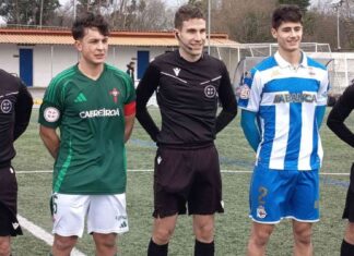 Un Dépor eficaz vence en su visita a Ferrol. Foto. @DassFigueiras