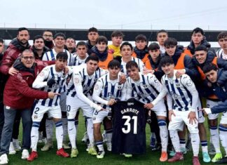 Samu Almarza vuela bajo la lluvia Samu vuela de cabeza en 88 para dar la victoria al Leganés