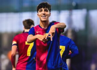 Pedro Villar, el ‘6’ imprescindible del Juvenil A del Barça, se ha consolidado bajo la dirección de Pol Planas